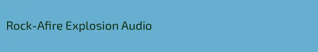 Rock-Afire Explosion Audio